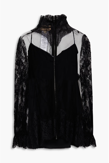Gucci Chantilly Lace Top